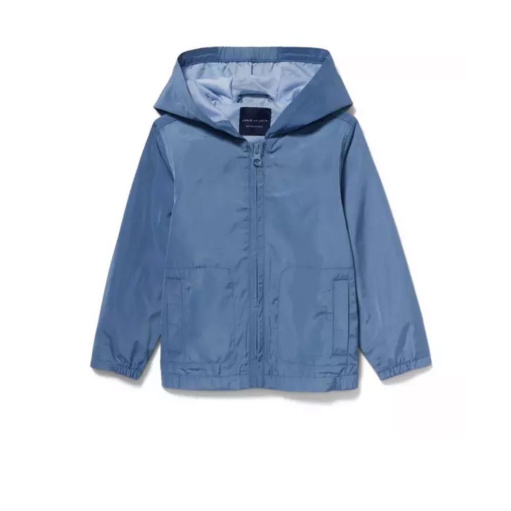 Janie and Jack Hooded Jacket in moonlight blue size 2T